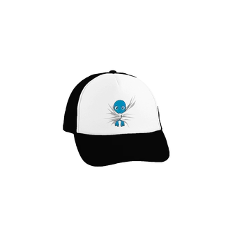 Kšiltovka Bastard Bubák kšiltovka truckerka Black cap