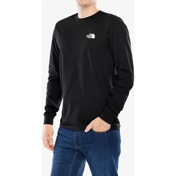 Pánská mikina Mikina bez kapuce The North Face L/S Box NSE Tee - tnf black