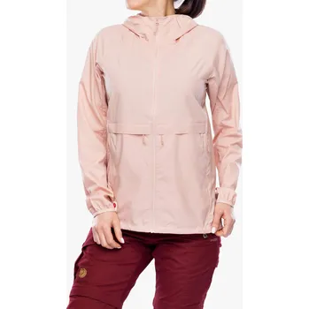 Dámská mikina Větrovka dámská Fjallraven High Coast Wind Hoodie - chalk rose