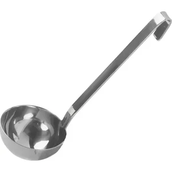 Naběračka naběračka omáčky 24 cm bezespárá objem 0,2 l krátká rukojeť nerez Contacto