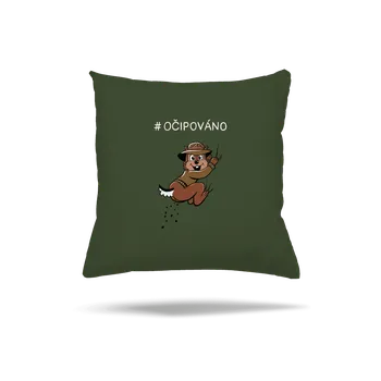 Polštář Bastard Očipováno polštář Olive Green