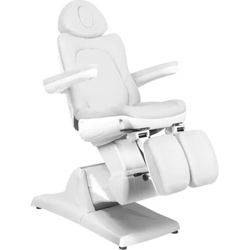 Pedikérské křeslo Azzurro 870S pedi 3 motorové elektrické kosmetické křeslo bílé