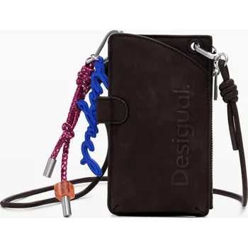 Peněženka Dámská peněženka DESIGUAL 25WAYP25 6009 MONE HALF LOGO MILTON CHOCO Velikost: U