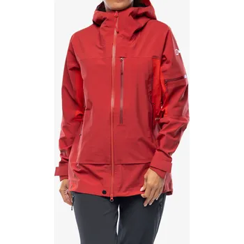 Dámské oblečení Dámská nepromokavá bunda s membránou Berghaus MTN Arete Descend GTX Jacket - red dahlia/goji berry