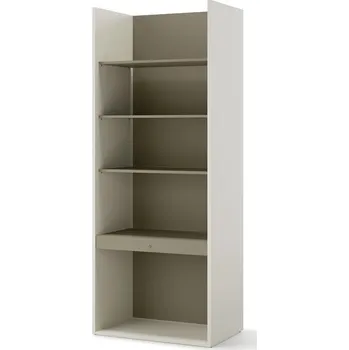 regál Široký regál Woow - Lenart Šampaňská/Eukalyptus 85x216 cm