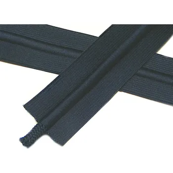 Guma se šňůrkou šíře 38 mm černá, barva Černá