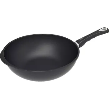Pánev Litinová pánev wok AMT Gastroguss 32 cm, vhodná na indukci