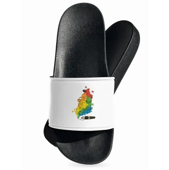 Pánské pantofle Bastard Color smoke pantofle White