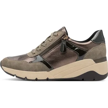 Dámské polobotky JANA SHOES NĚMECKO Boty Jana 763 béžovo/bronzové dámské polobotky Velikost: 41