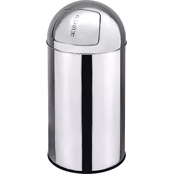 Odpadkový koš Contacto push odpadkový koš, výška: 650 mm, průměr: 290 mm