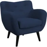 Křeslo George - Bydgoskie Meble milton new kr10537, Černá 91x86 cm