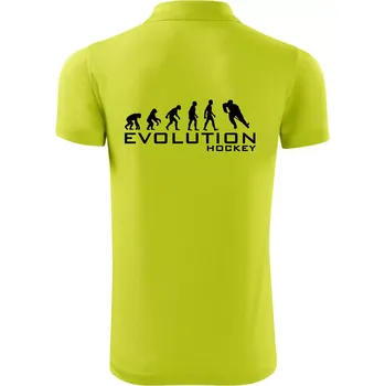 Pánská košile Evoluce Hockey - hráč - Polokošile Victory sportovní (dresovina) - XL ( Limetková )