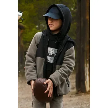 Dětská oboustranná bunda Mayoral černá barva, 7413 7413.7C.Junior.9BYA 99X, vel. 166