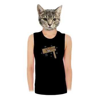 Bastard Řehtačka dámské tílko volné Black