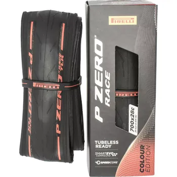 Plášť na kolo Pirelli Silniční plášť Pirelli P ZERO™ Race TLR SPEEDCore, 120 tpi, SmartEVO, červený průměr/šíře 622 x 26 (700x26C)