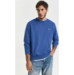 MIKINA GANT REG SHIELD C-NECK SWEAT RICH BLUE