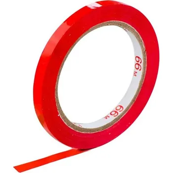 Lepicí páska Lepící páska PP 9 mm x 66 m červená