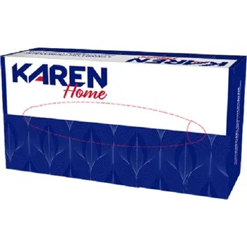 Papírový kapesník Kapesníčky v krabičce KAREN 150ks/2vr.