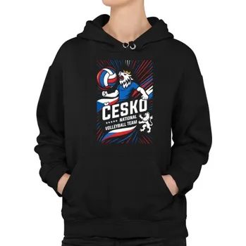 Žertovný předmět Česko - national volleyball team - dámská mikina s potiskem- Tričkový.cz