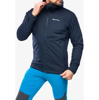 Zateplená bunda Montane Fireball Hoodie - eclipse blue