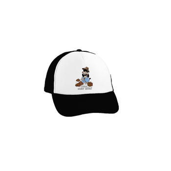 Kšiltovka Bastard Krtek zahradník kšiltovka truckerka Black cap