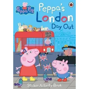 Cizojazyčná kniha Peppa's London Day Out: Sticker Activity Book