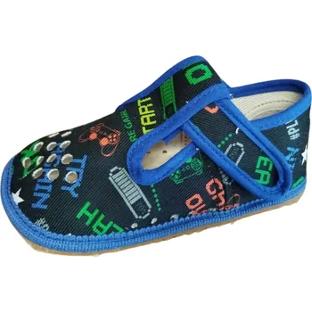 Dívčí obuv „Dětské barefoot bačkory BEDA PLAY perforované | Botonožka.cz“ Velikost: 25