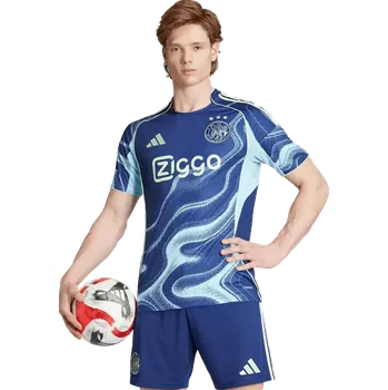 Pánský venkovní dres Adidas Ajax Amsterdam 25/26 modrý