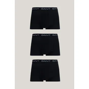 Pánské spodní prádlo SPODNÍ PRÁDLO GANT TRUNK 3-PACK BLACK