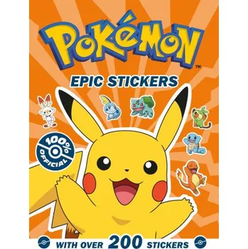Kniha Pokemon Epic stickers (Brožovaná)