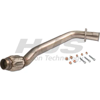 Zadní díl výfuku Flexibilní trubka, výfukový systém HJS 91 12 1544
