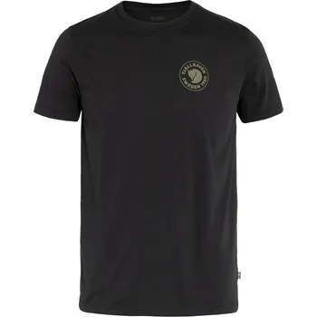 Pánské oblečení tričko pánské FJÄLLRÄVEN 1960 Logo T-shirt M Black - XS