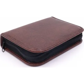 Penál Penál jedna klopa hnědý