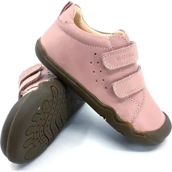 Dívčí bačkory Geox Steppieup Nappa Old Rose 24, Vnitřní délka boty: 15,4 cm, Vnitřní šířka boty: 6,2 cm