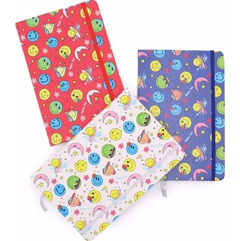 Zápisník Zápisník A5 linka 80l. s gumou