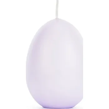 Svíčka PartyDeco Svíčka velikonoční Vejce světle fialová, 10 cm