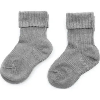 KipKep Dětské ponožky Stay-on-Socks Vel. 12 - 18 m 2 páry Grey