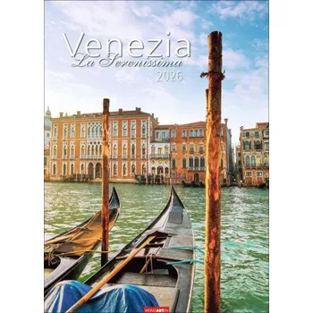 Diář Venezia Kalender 2026 - La Serenissima (DE)