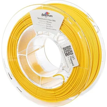 Příslušenství k 3D tiskárně Filament Spectrum S-Flex 98A 1.75mm Bahama Yellow 0.25kg
