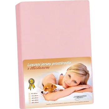 Prostěradlo Jersey LUX Růžová BX1001364 - 140x200 cm