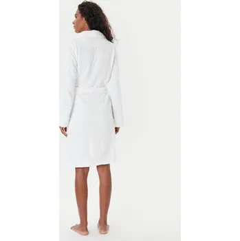 Dámské noční prádlo LAUREN RALPH LAUREN Župan ILN42455 Bílá XS