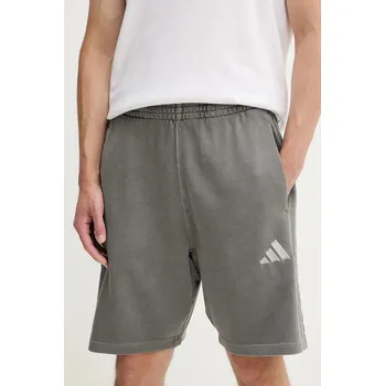 Bavlněné šortky adidas All SZN JN0607 šedá 90X, vel. S