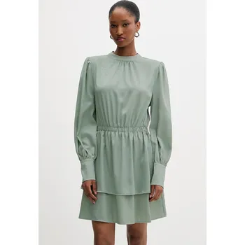 Dámské šaty Šaty Silvian Heach FAYIUM zelená barva, mini, GPA25322VE 97X, vel. 40