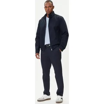 Pánský kabát BOSS Bunda pro přechodné období H Coiner 50543184 Tmavomodrá Regular Fit 54