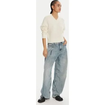 Pánský svetr HUGO Svetr Scutie_B 50543059 Écru Regular Fit XXL