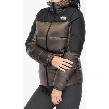 Dámská péřová bunda The North Face Diablo Down 2.0 Hoodie - smokey brown black heat