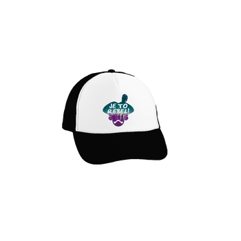 Kšiltovka Bastard Je to rebel kšiltovka truckerka Black cap