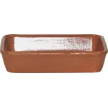 miska servírovací na lasagne 14x19 cm hnědá Gastro