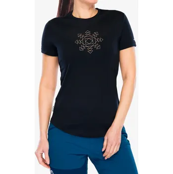 Dámské tričko Icebreaker Merino 125 Cool-Lite Sphere SS Tee Fusion - black