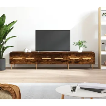 Televizní stolek vidaXL TV skříňka 150 x 36 x 30 cm kompozitní dřevo [829146] Barva: kouřový dub